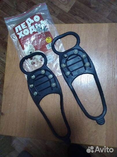 Лндоходы для рыбалки. Съёмные резиновые подошвы