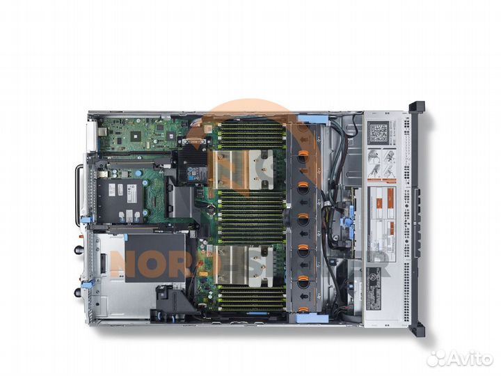 Сервер dell R730 16SFF 2x E5-2640 v3 32GB