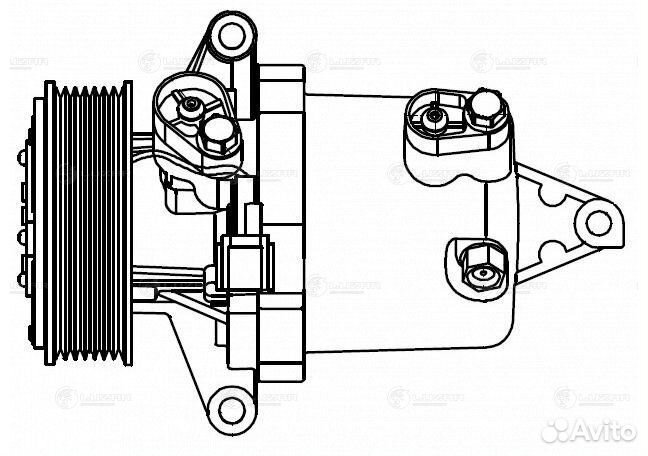 Компрессор кондиционера Ниссан Джук 10