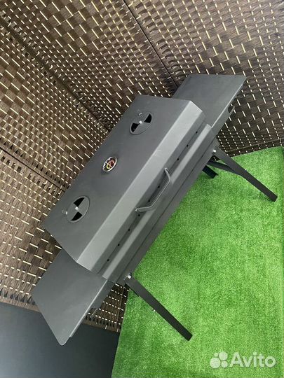 Мангал гриль коптильня