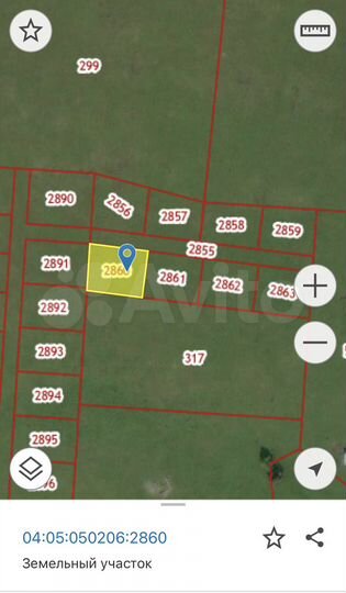 Участок 43,4 сот. (СНТ, ДНП)