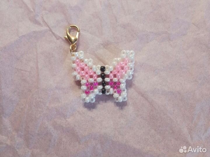 Фигурка из бисера бабочка