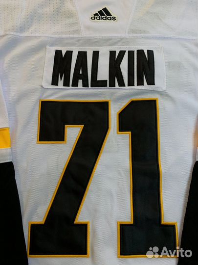 Хоккейный свитер Питтсбург Пингвинз 71 Малкин