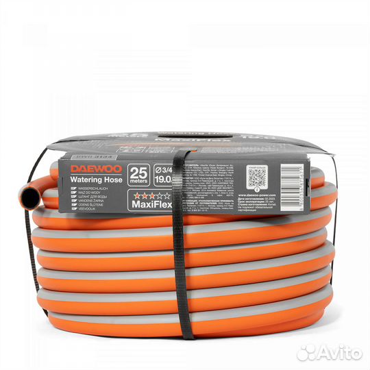 Шланг для полива daewoo MaxiFlex DWH 3134 25м 19мм
