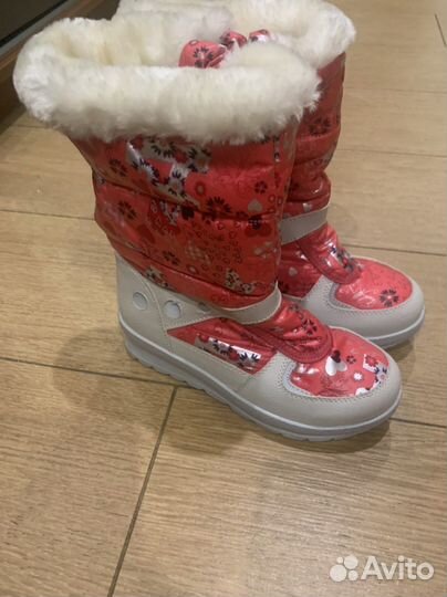 Сапоги зимние новые размер 33