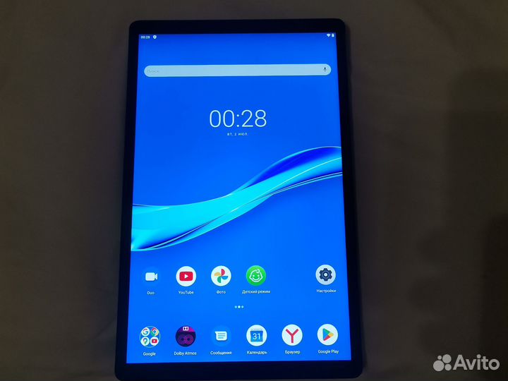 Планшет lenovo tab m10 fhd plus 4/64гб