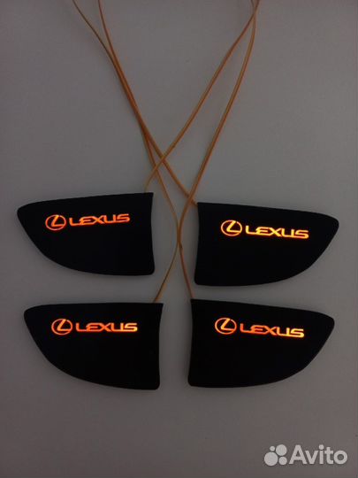 Led Подсветка дверных ручек салона Lexus RX 350