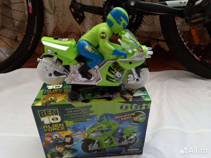 Мотоцикл Ben10