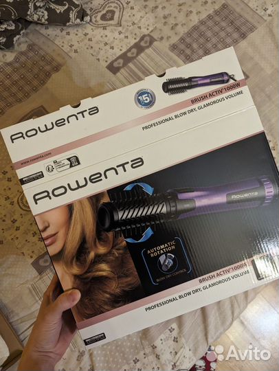 Фен щетка rowenta