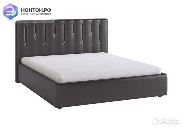 Кровать Кристи 1.6 м шоколад