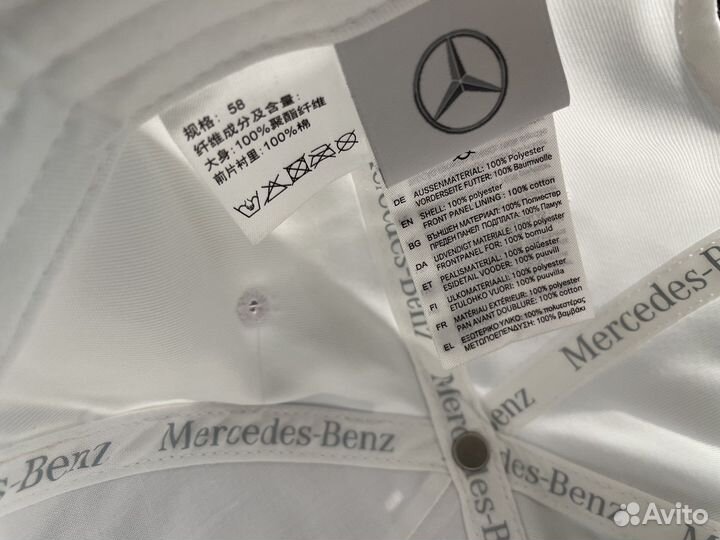Бейсболка Мерседес Белая Оригинал Новая