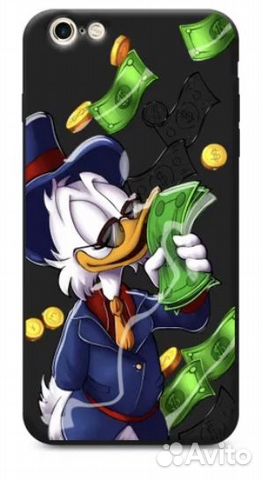 Силиконовый чехол на iPhone 6s plus