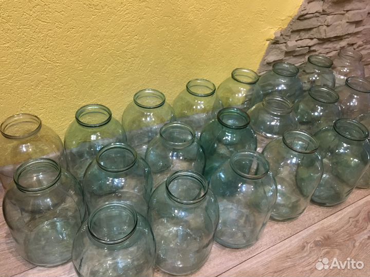 Банки стеклянные (3 литра)