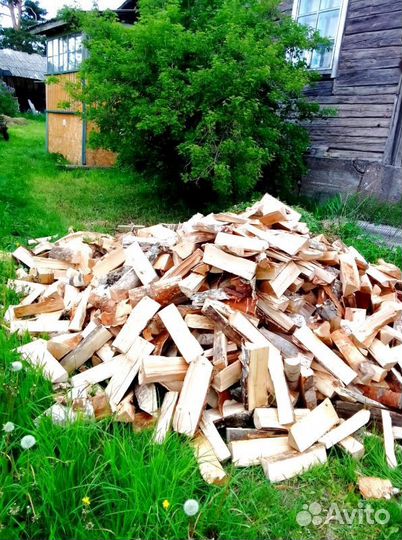 Дрова колотые Береза
