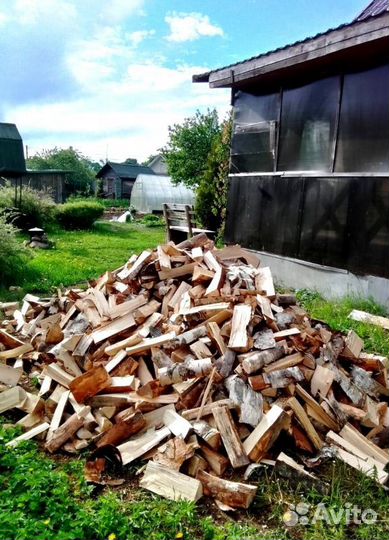 Дрова сухие в укладку