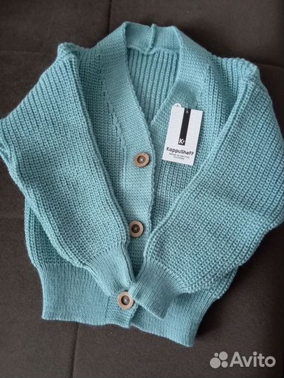 Кардиган кофта в школу для девочки школьная