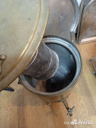 Самовар угольный старинный