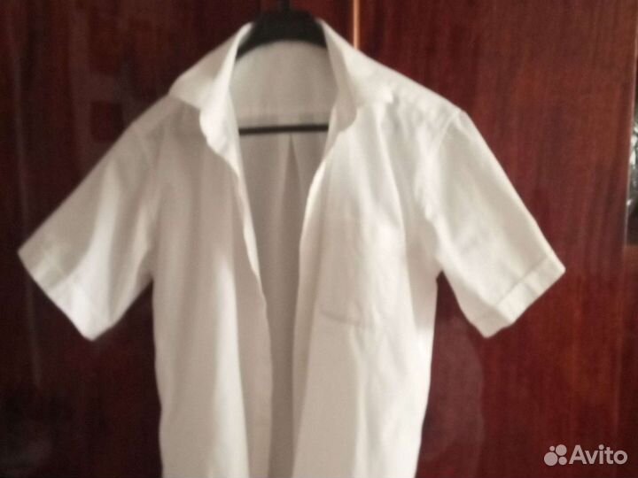 Рубашка школьная, размер 146