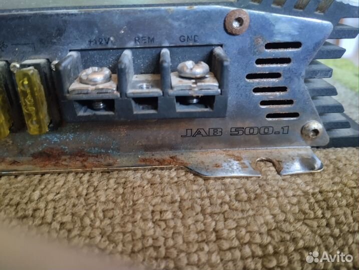 Усилитель JAB 500.1 мастеру в ремонт