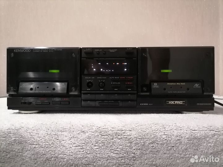Дека Kenwood X-7J Japan 1989 год 220V