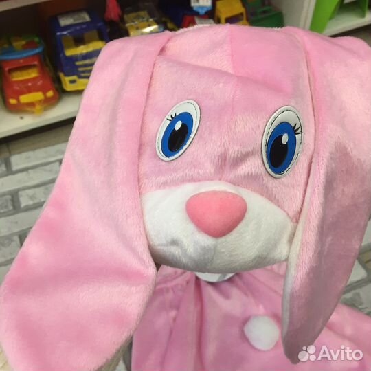 Карнавальный театральный костюм Зайка Мила р110-56