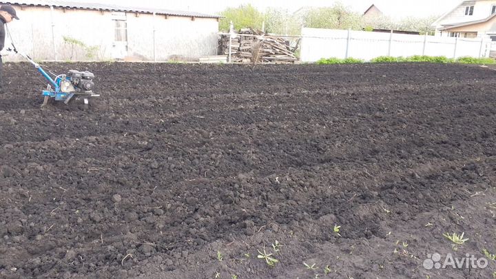 Вспашка земли