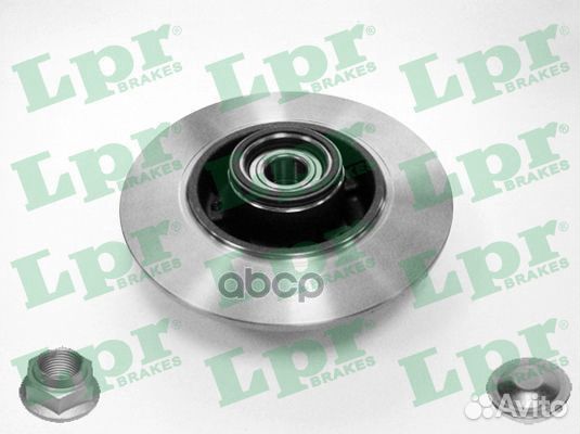 Диск тормозной renault megane/scenic III 08