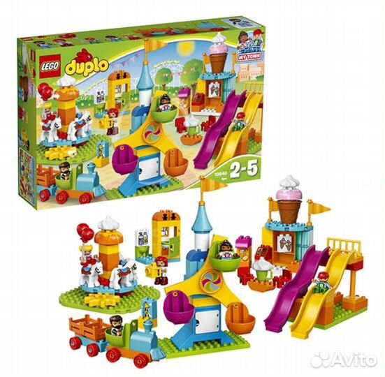 Lego duplo Большой парк аттракционов 10840