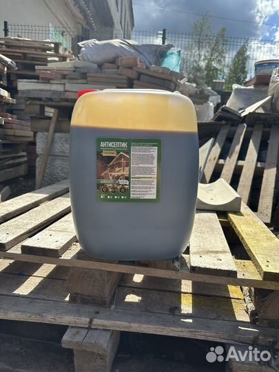 Антисептик для дерева невымываемый