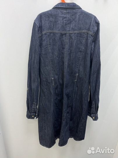 Джинсовое платье рубашка