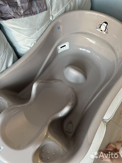 Детская ванночка для купания с горкой