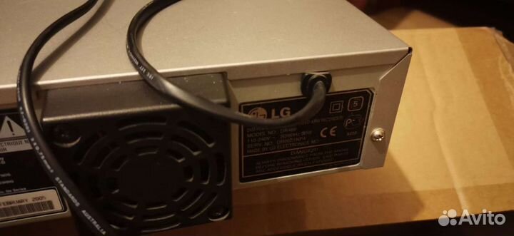 DVD рекордер DR466 LG