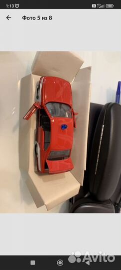 Масштабная модель bmw