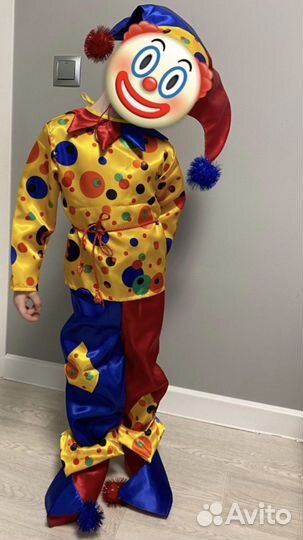Костюм петрушки 128