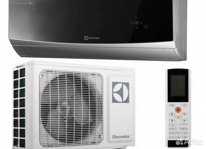 Сплит система с установкой