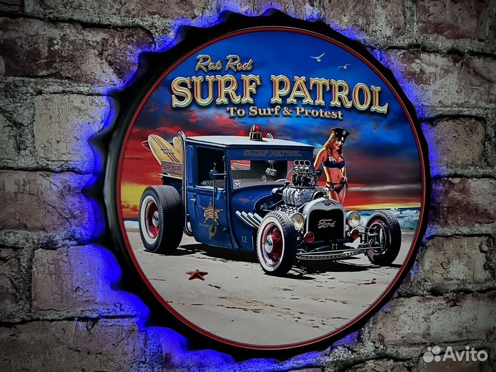 Декор на стену Surf Patrol Ford