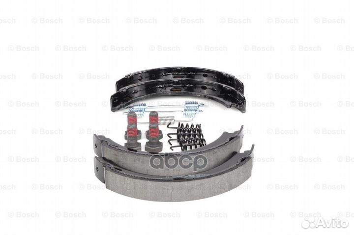 Колодки тормозные барабанные зад 0986487543