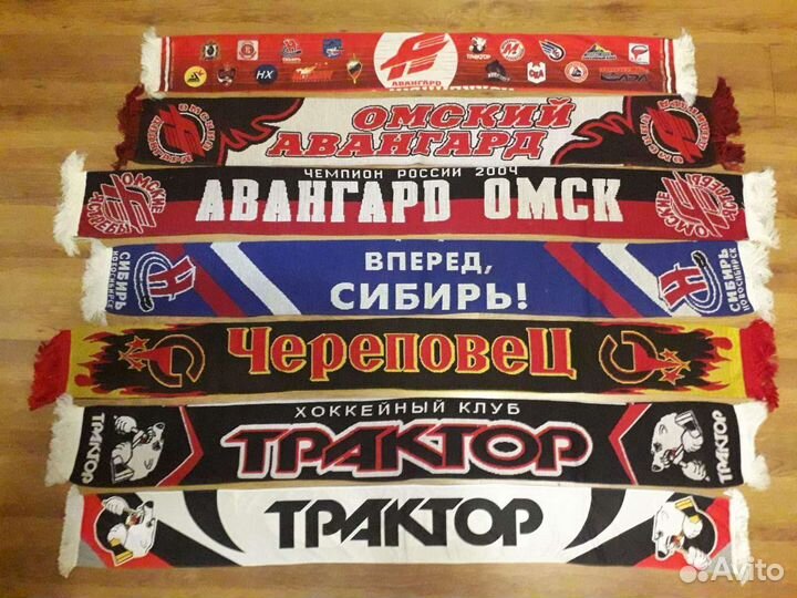 Хоккейные шарфы кхл