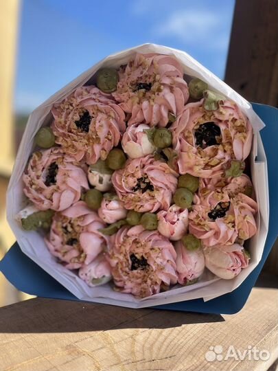 Натуральный зефир букеты конфеты