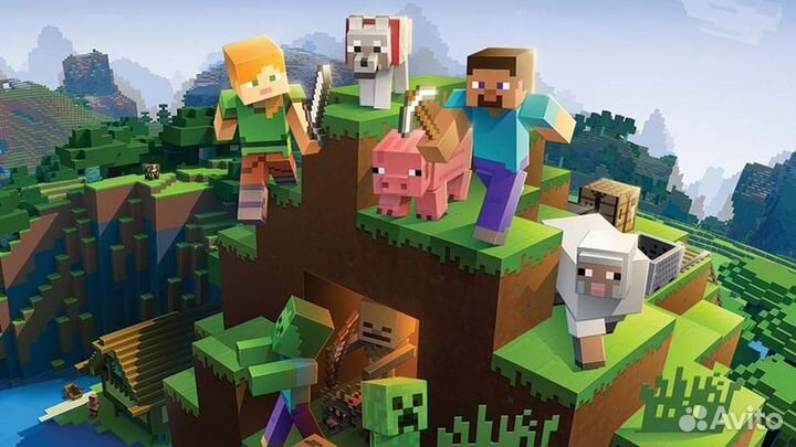 Minecraft для PS4/PS5 Майнкрафт на русском