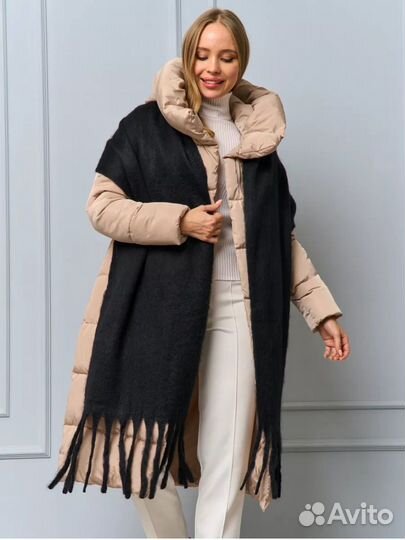 Шарф теплый