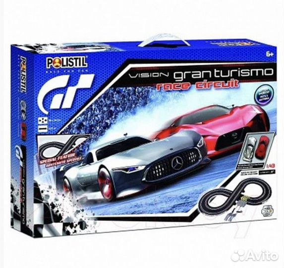 Гоночный автотрек с машинками на пульте