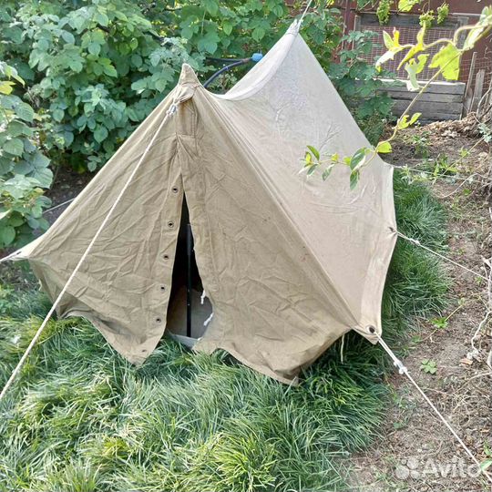 Брезентовая палатка СССР одноместная