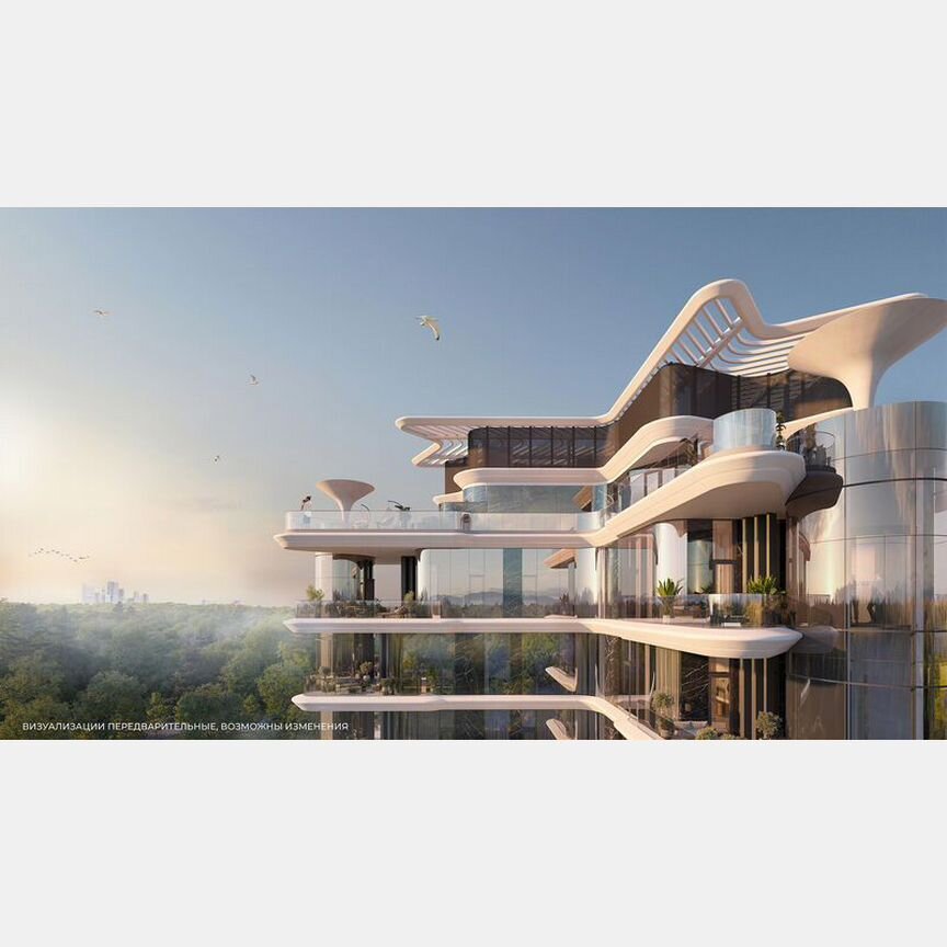 3-к. квартира, 134,6 м², 5/6 эт.