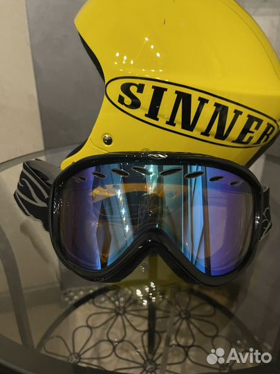 Горнолыжные шлем и очки Sinner S/M (56-58)