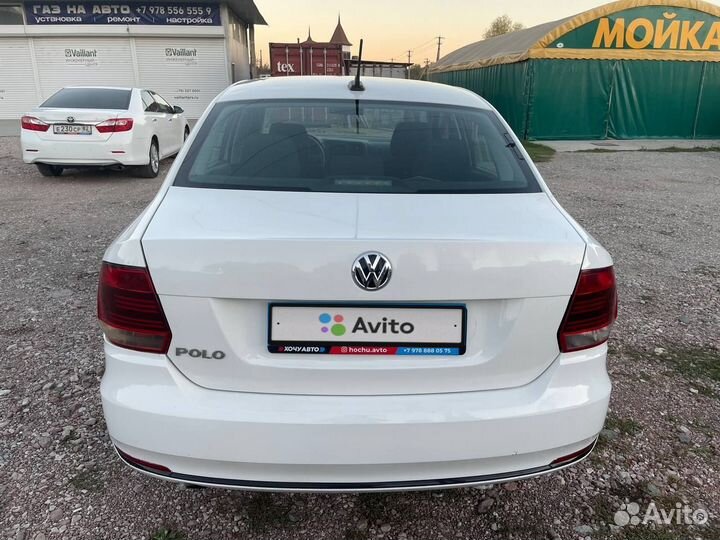 Volkswagen Polo 1.6 AT, 2017, 220 000 км