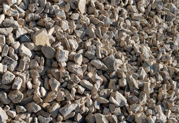 Щебень доломитный