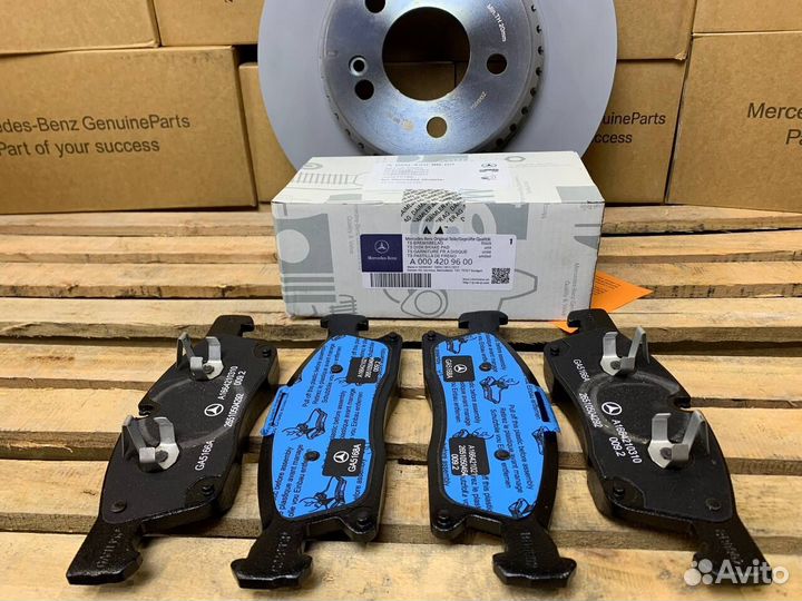 Тормозные колодки Mercedes-Benz w166 GL GLE ML