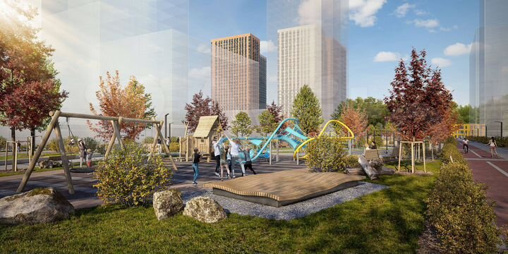 Квартира-студия, 25,5 м², 30/33 эт.