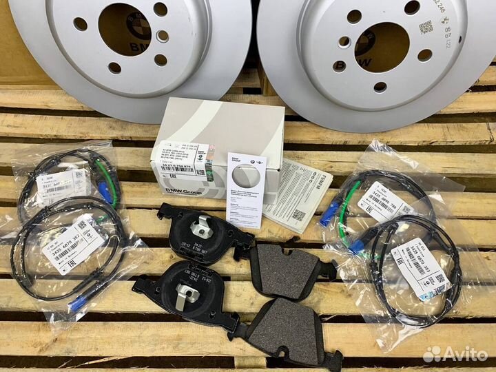 Улучшенные тормозные колодки BMW X6 E71 / F16 / F8